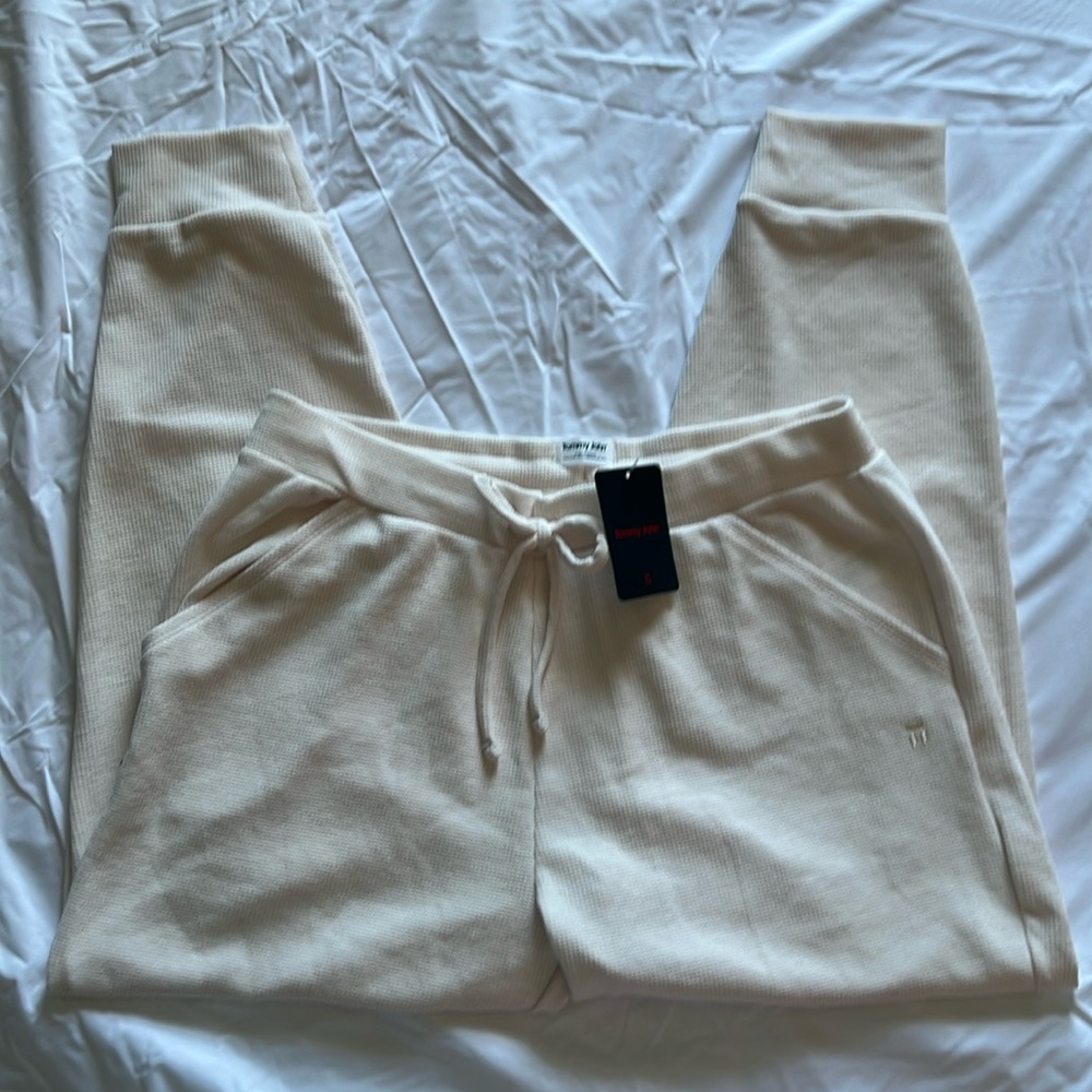 Tommy John Women's Waffle Jogger Pastel Parchment